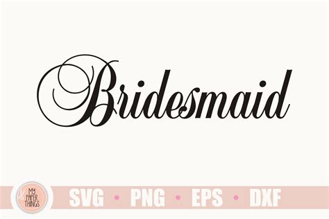 Download 146+ Bridesmaid SVG Files Files